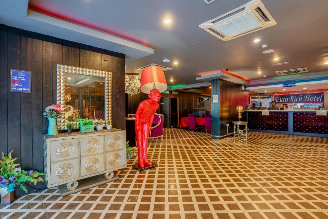 Euro Rich Hotel Melaka Exteriör bild